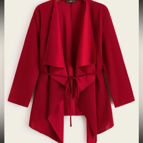 Red classy cardigan - Picture 3 of 3